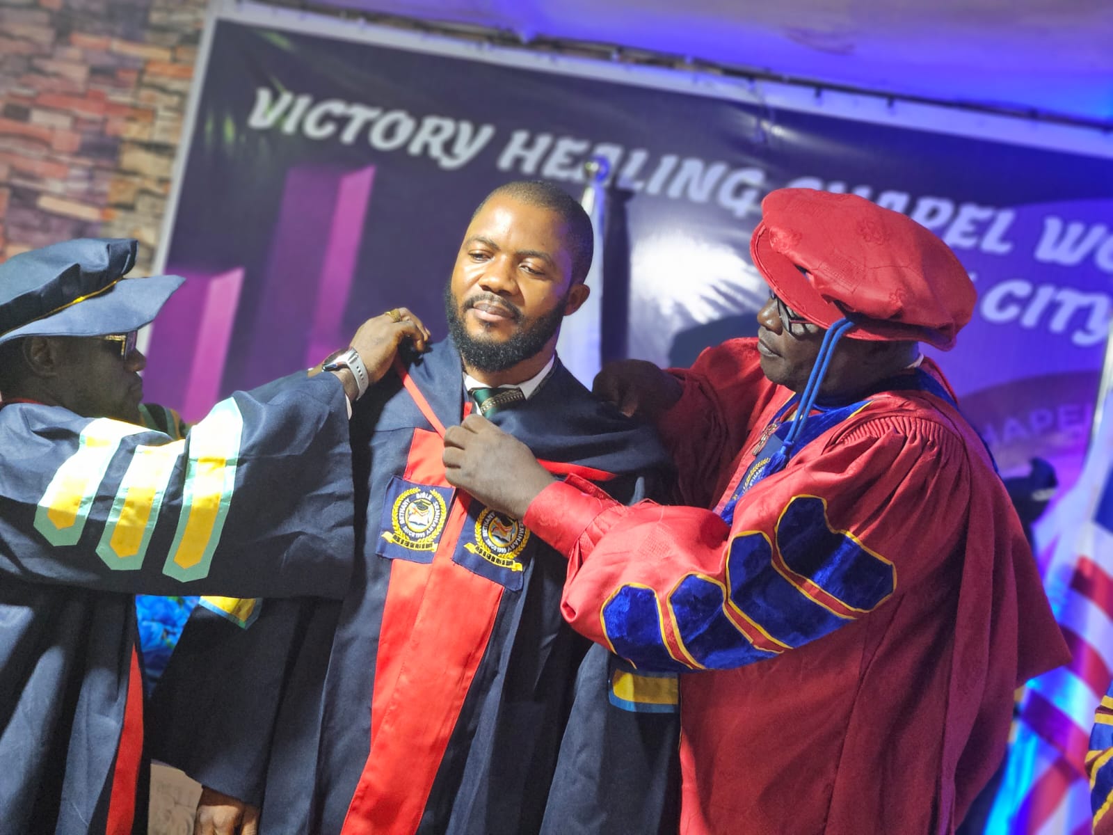 Honourary Doctorate Dr Harding
